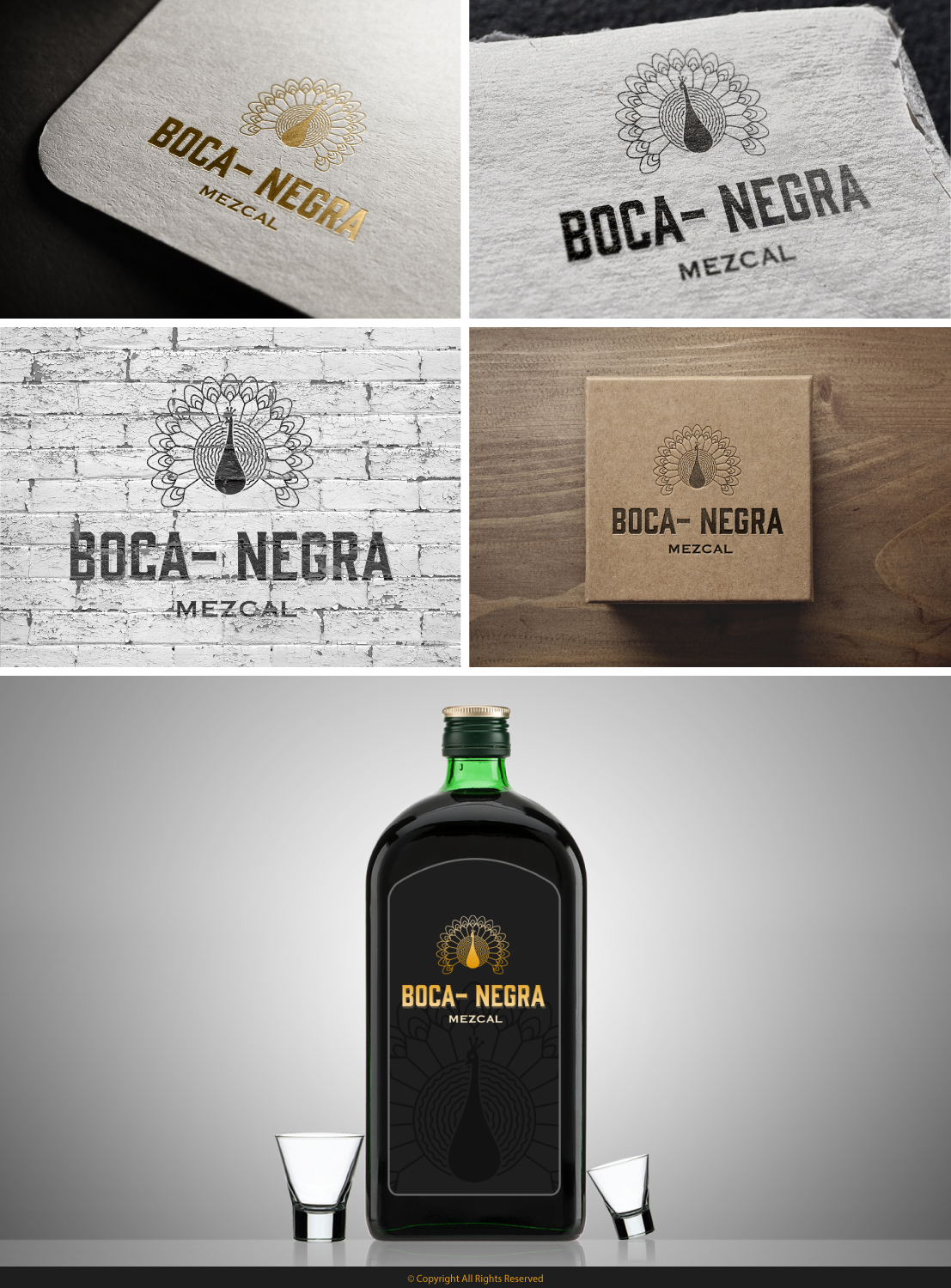 Logo Design by Ash  for Mezcal Boca-Negra  | Design #9511938