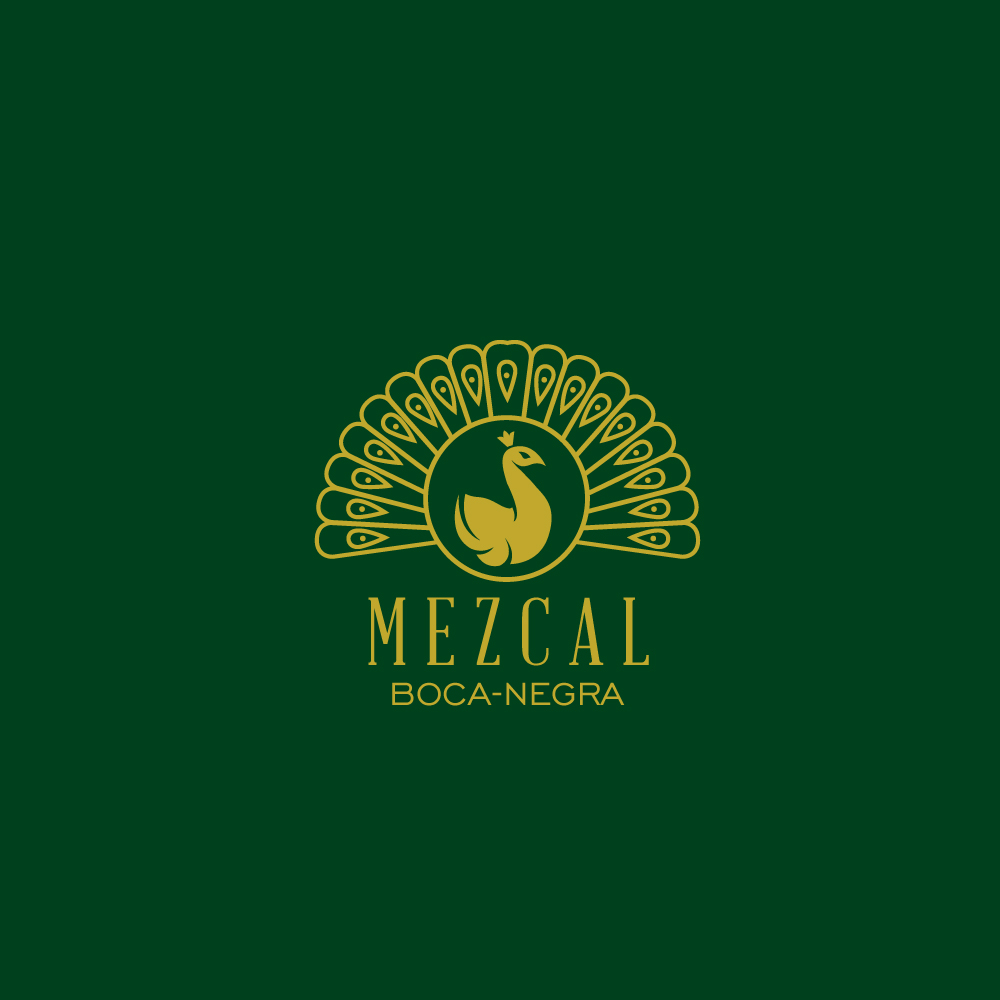 Logo Design by Sujit Banerjee for Mezcal Boca-Negra  | Design #9508228