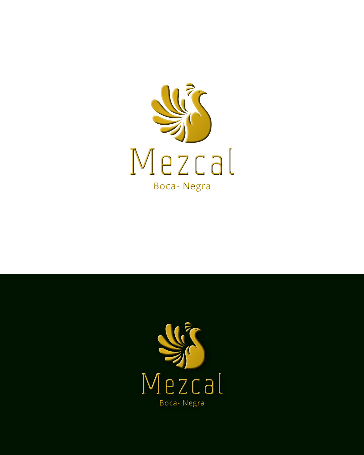 Logo Design by MonsterJoma for Mezcal Boca-Negra  | Design #9519407