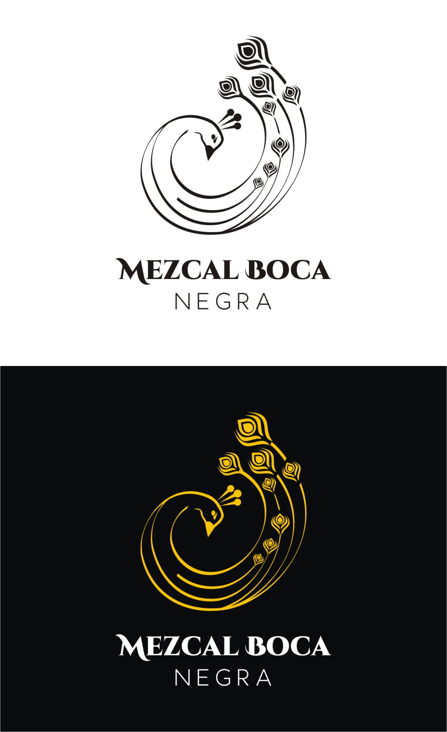 Diseño de Logo por Sushmaa para Mezcal Boca-Negra  | Diseño #9528632