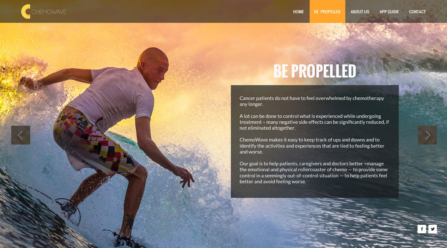Wordpress Design by macroads for ChemoWave | Design #9535380
