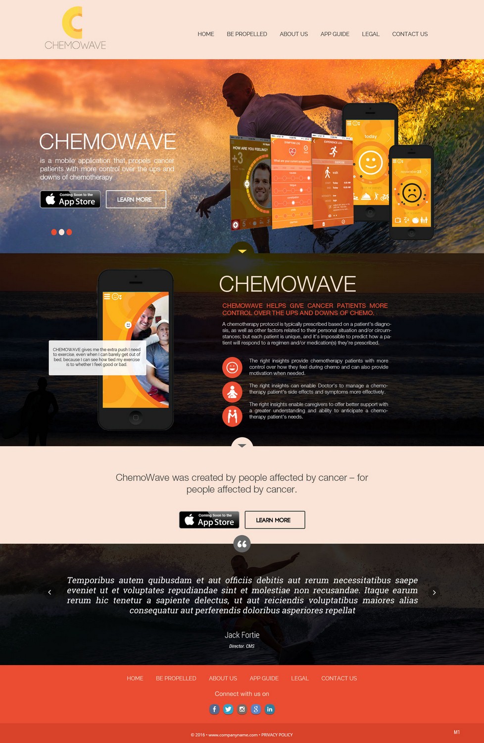 Wordpress Design by pb for ChemoWave | Design #9501224