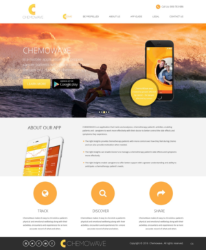 Wordpress Design by pb for ChemoWave | Design: #9505745
