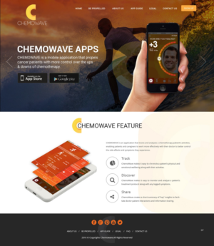 Wordpress Design by pb for ChemoWave | Design: #9505753