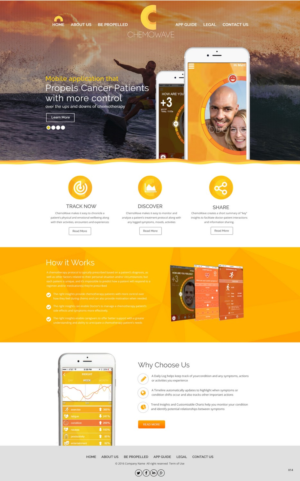 Wordpress Design by pb for ChemoWave | Design: #9505755