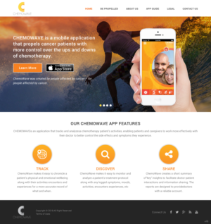 Wordpress Design by pb for ChemoWave | Design: #9511748