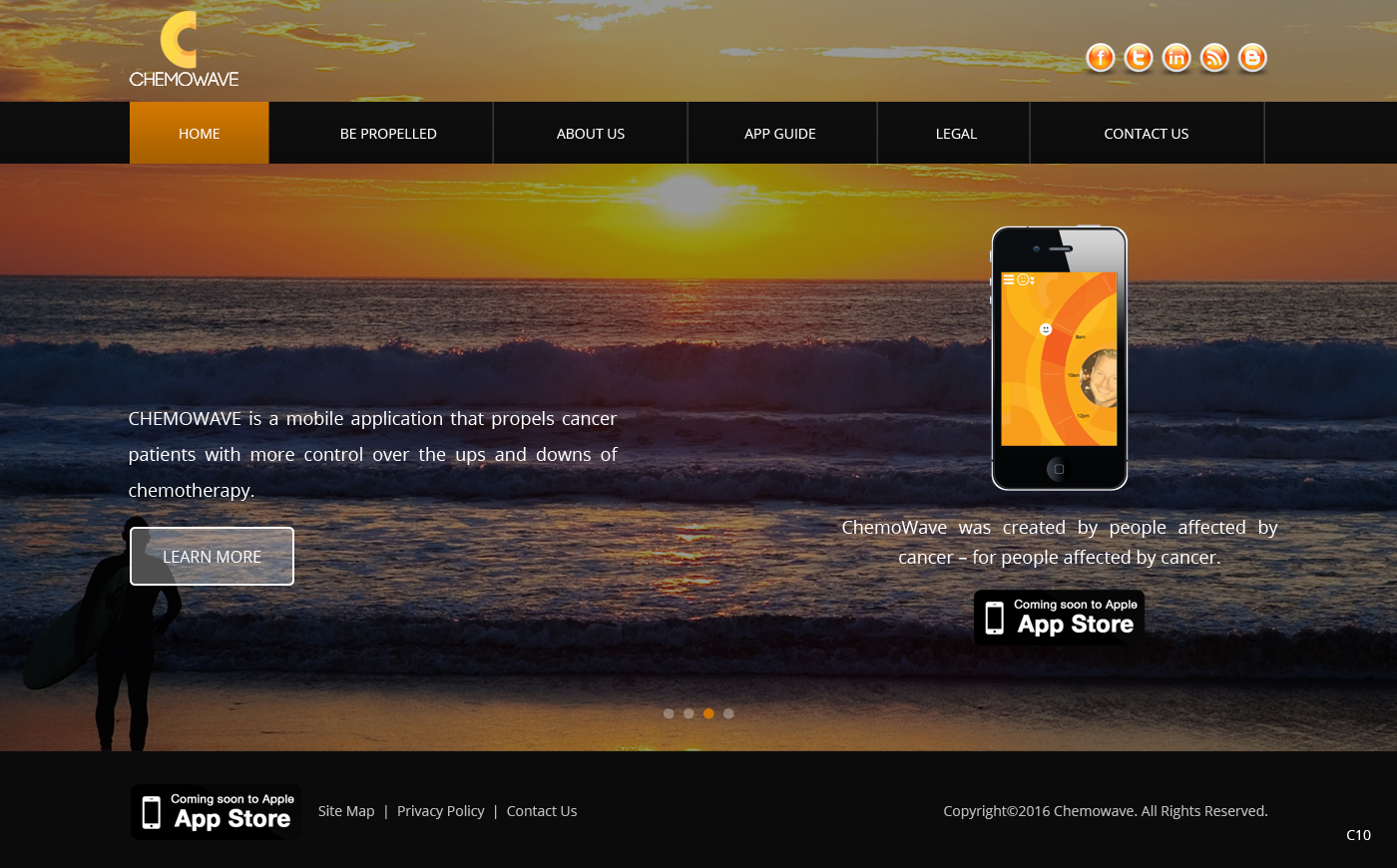 Wordpress Design by pb for ChemoWave | Design #9511749
