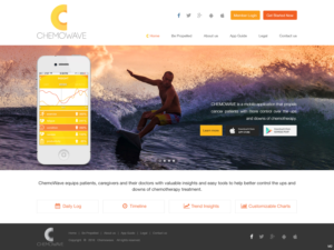 Wordpress Design by pb for ChemoWave | Design: #9511754