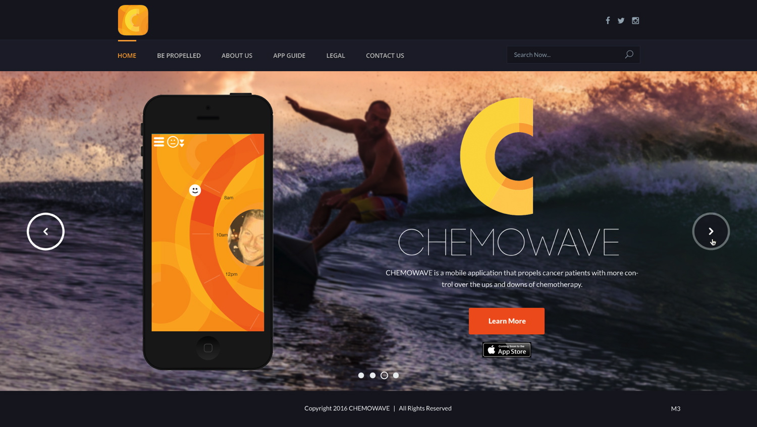 WordPress-Design von pb für ChemoWave | Design #9511757