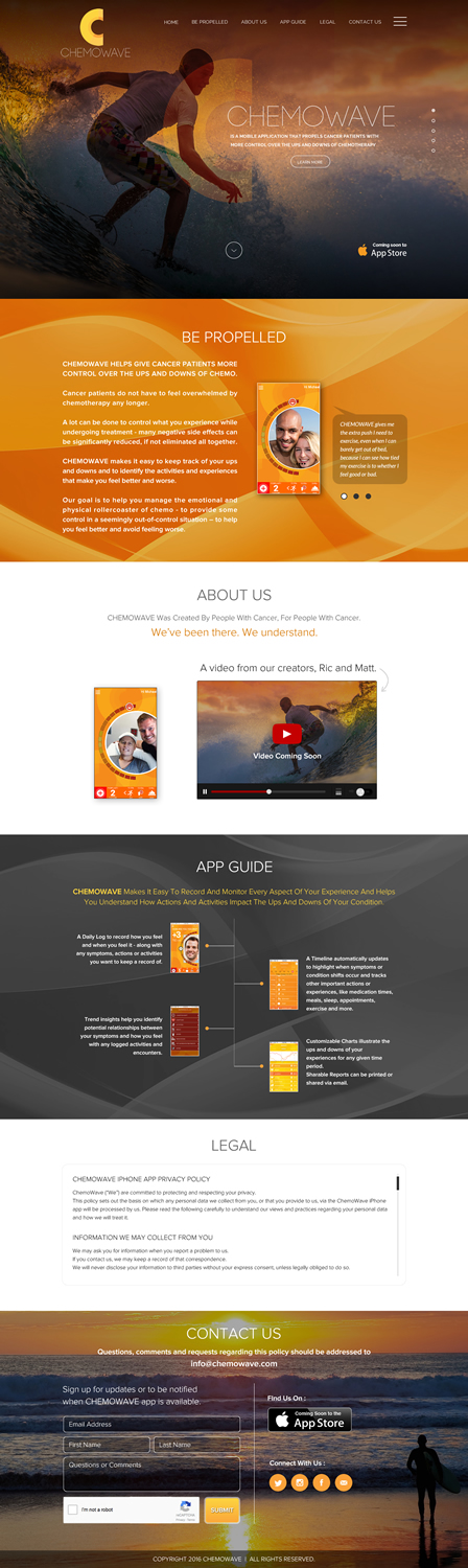 Wordpress Design by Sbss for ChemoWave | Design: #9550007
