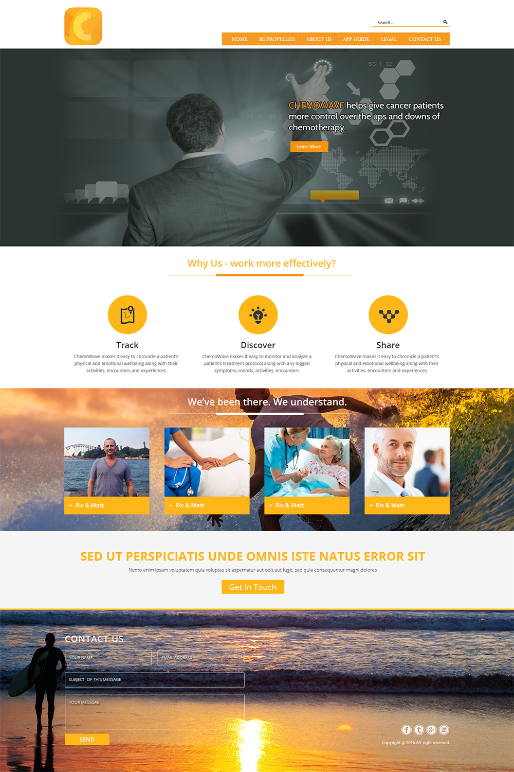 Wordpress Design by Vblue for ChemoWave | Design #9547197