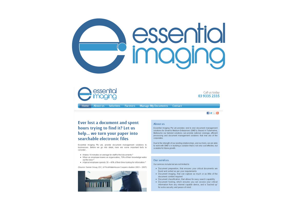 Logo Design by daniswarasayang for Essential Imaging | Design #2078649