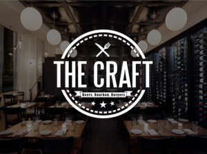 Third & Ferry,  Beers, Bourbon, Burgers | Diseño de Logo por Dizinesoft