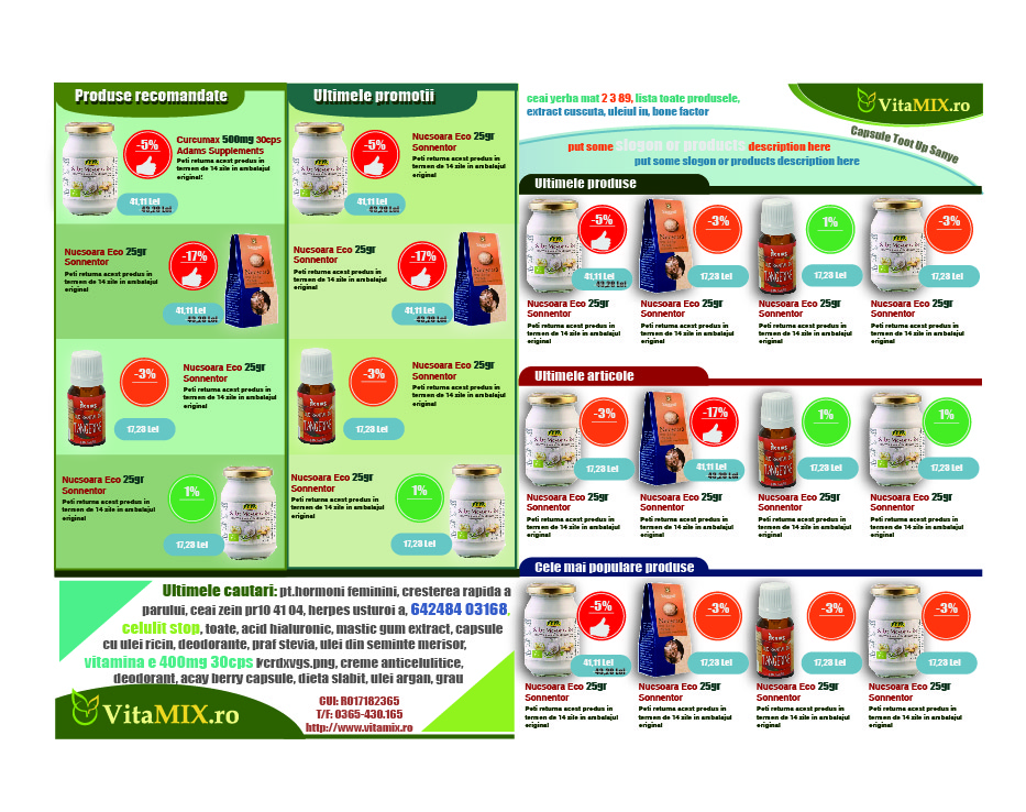 Flyer Design by KDesign for Adams Vision SRL | Design #9596230