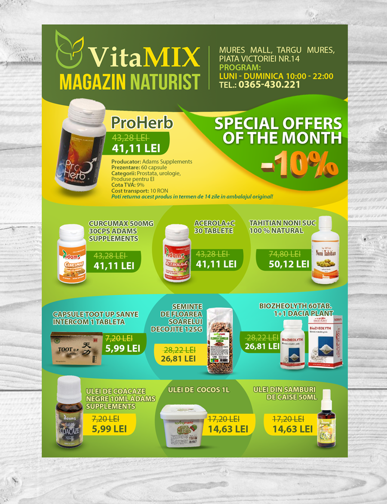 Flyer Design by Victor_pro for Adams Vision SRL | Design #9651528