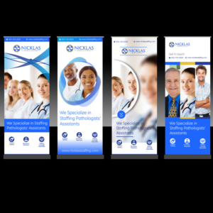Banner Ad Design by M K G for Nicklas Medical Staffing | Design: #10445380