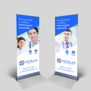 Banner Ad Design by M K G for Nicklas Medical Staffing | Design: #10469853