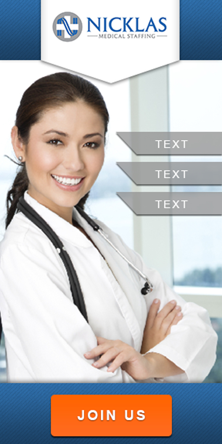 Upmarket Professional Medical Banner Ad Design For Nicklas