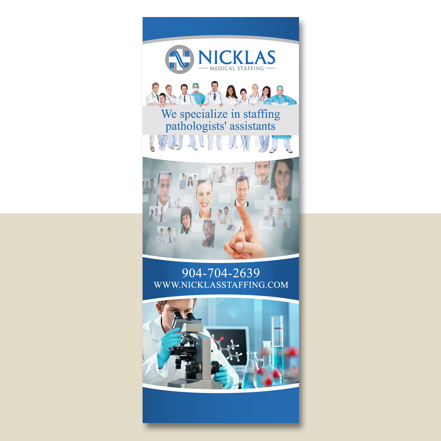 Upmarket Professional Medical Banner Ad Design For Nicklas