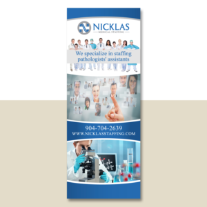 Banner Ad Design by Pia Ceccarelli  for Nicklas Medical Staffing | Design: #10460838