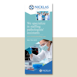 Banner Ad Design by Pia Ceccarelli  for Nicklas Medical Staffing | Design: #10460854