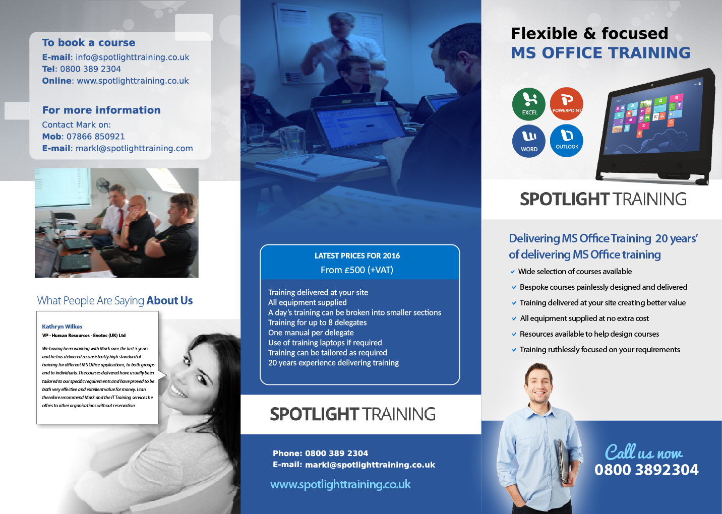 Flyer-Design von pivotaldesign.biz für The In-house IT Training Company | Design #9679217