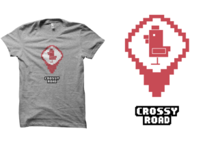Crossy Road - Design products for the hit mobile game played by over 100 million players! | Design de T-shirt par cithuwill