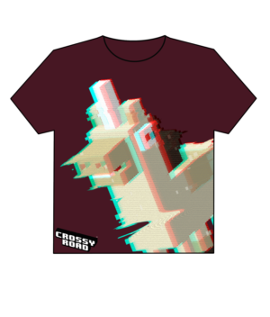 Crossy Road - Design products for the hit mobile game played by over 100 million players! | Diseño de Camiseta por smiledim24