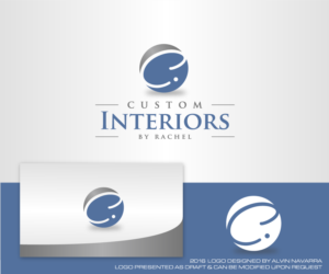 Design de Logo par alvinnavarra pour Custom Interiors by Rachel | Design : #9524665