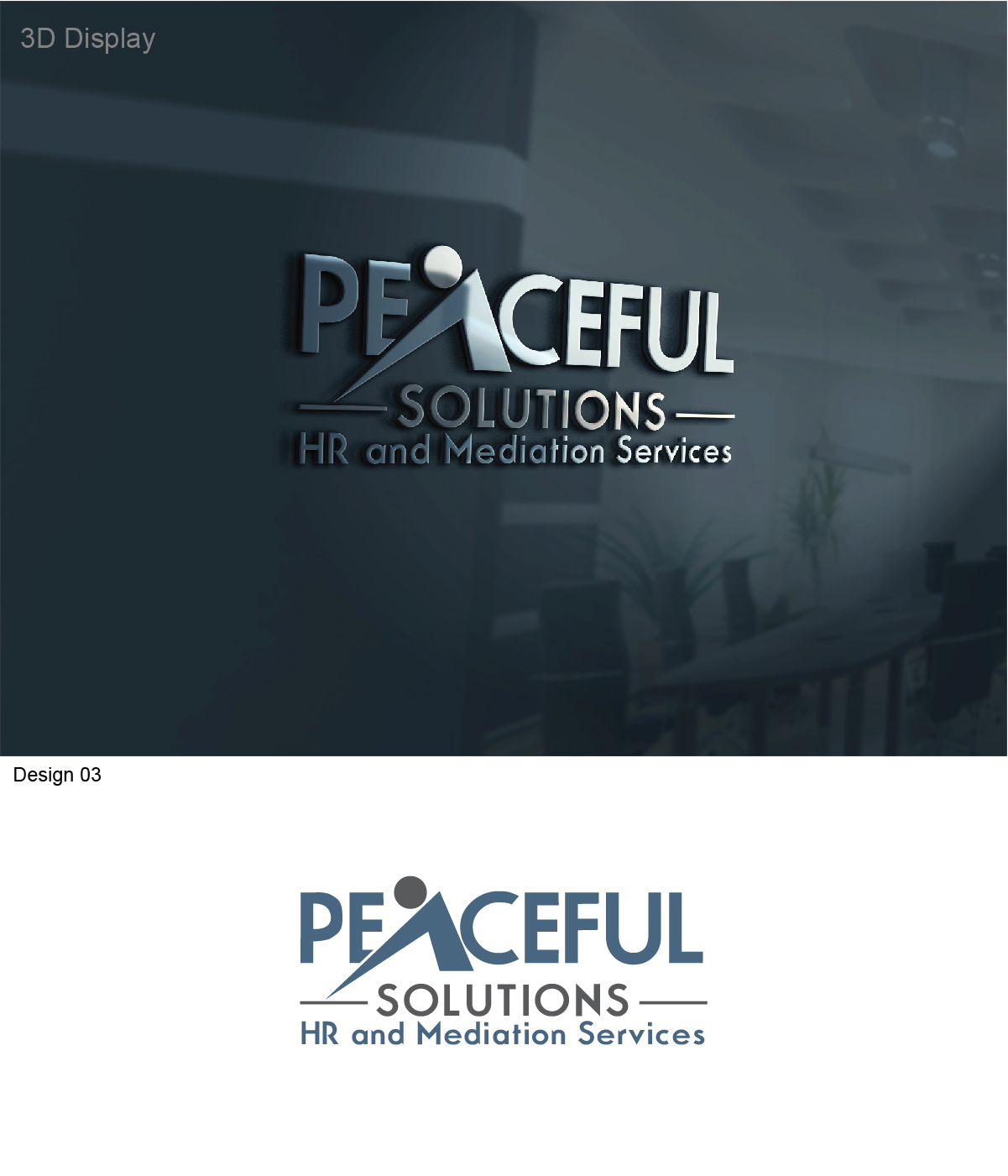 Logo Design by 3Guys for Peaceful Solutions | Design #9531236