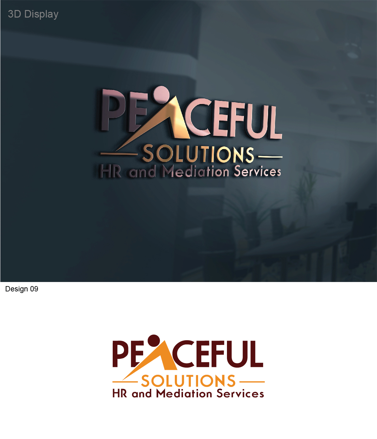 Logo Design by 3Guys for Peaceful Solutions | Design #9540363