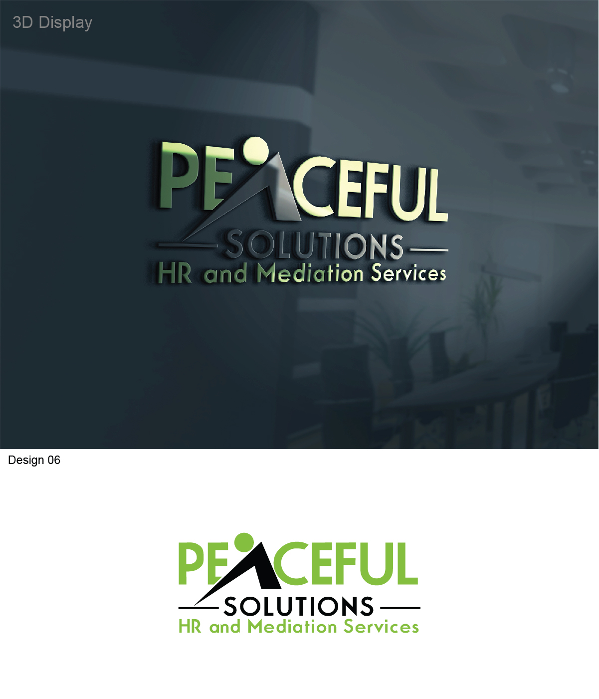 Logo Design by 3Guys for Peaceful Solutions | Design #9540366