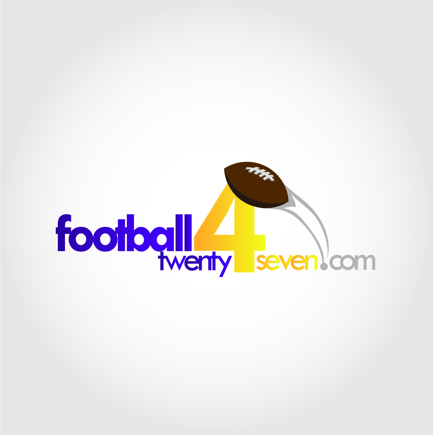 Logo Design by abc. for Footballtwenty4seven.com | Design #9604652