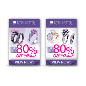 Banner Ad Design by earldesigns for Tophatter | Design: #9541737