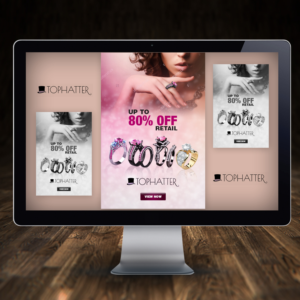 Banner Ad Design by Souvik Roy (Alex Pro) for Tophatter | Design: #9512601