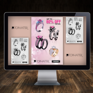 Banner Ad Design by Souvik Roy (Alex Pro) for Tophatter | Design: #9512602