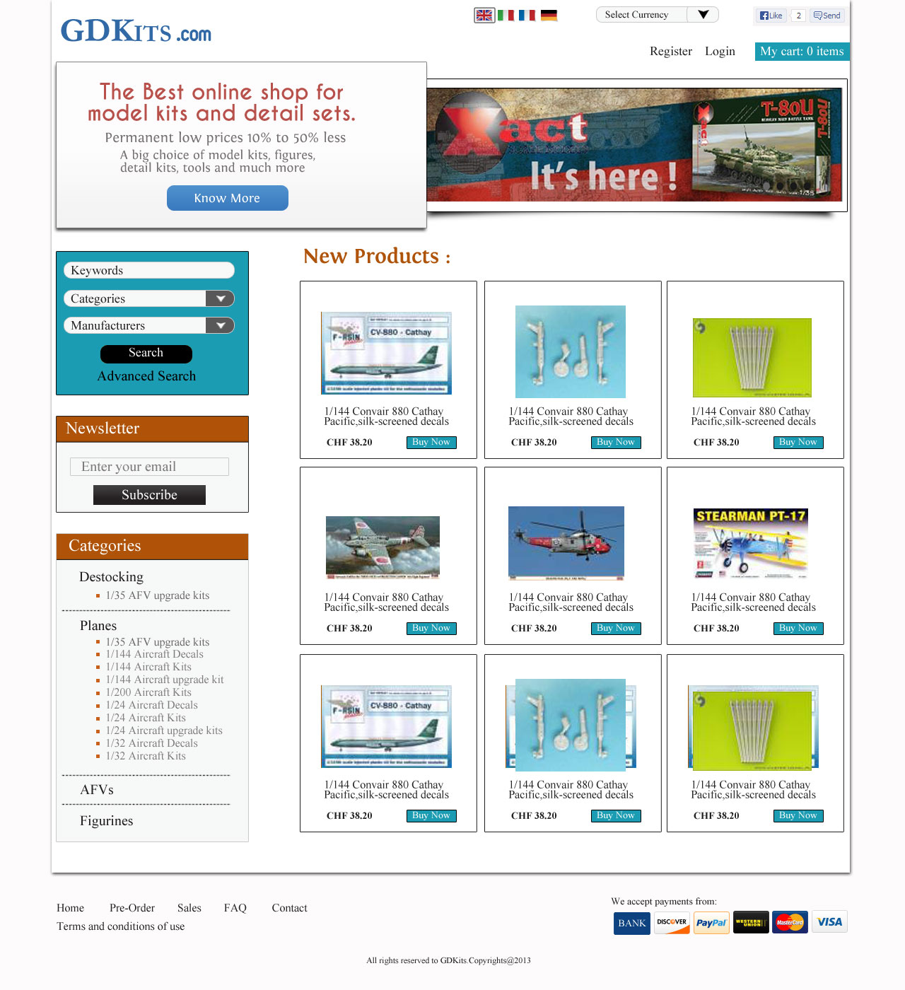 Web Design by Aami for gdkits.com | Design #2127774