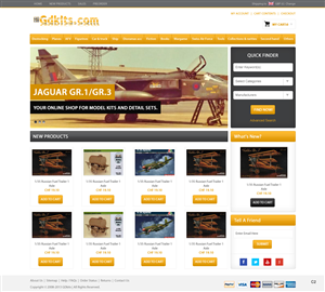 Web Design by pb for gdkits.com | Design: #2084117