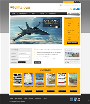 Web Design by pb for gdkits.com | Design: #2088861