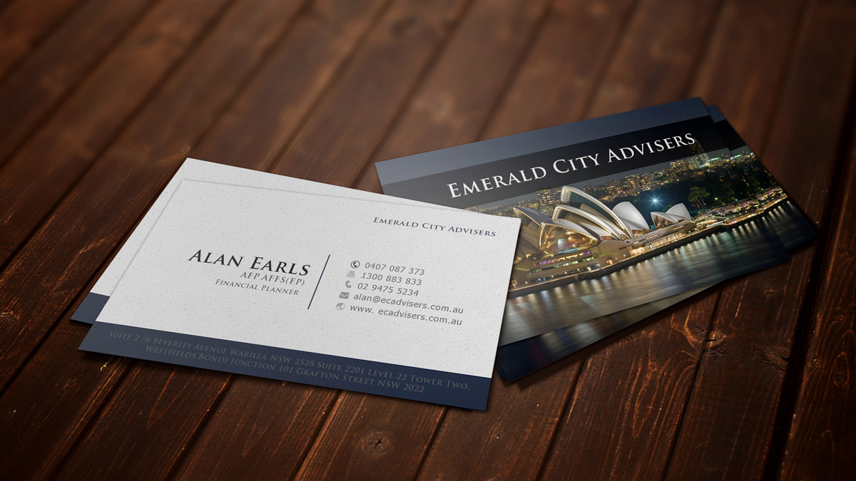Diseño de Tarjeta de Presentación por Prashant Besra para emerald city advisers | Diseño #2081823