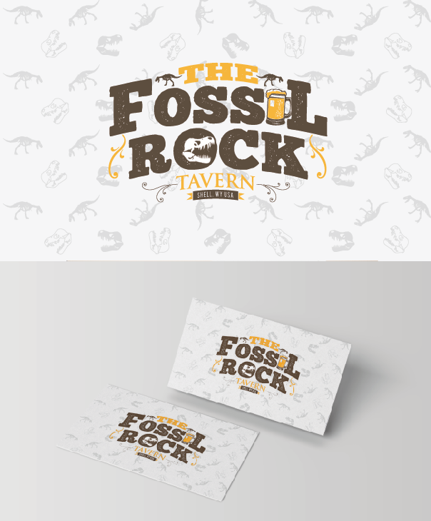 Diseño de Logo por Carlos Alba D. para THE FOSSIL ROCK TAVERN, LLC | Diseño #10560683