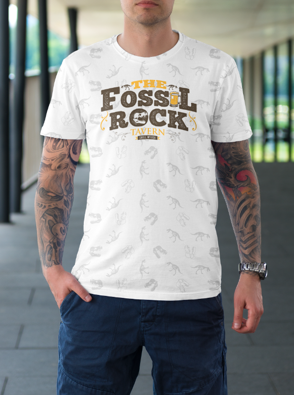 Diseño de Logo por Carlos Alba D. para THE FOSSIL ROCK TAVERN, LLC | Diseño #10560763