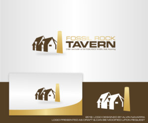 Logo Design by alvinnavarra for THE FOSSIL ROCK TAVERN, LLC | Design #10538222
