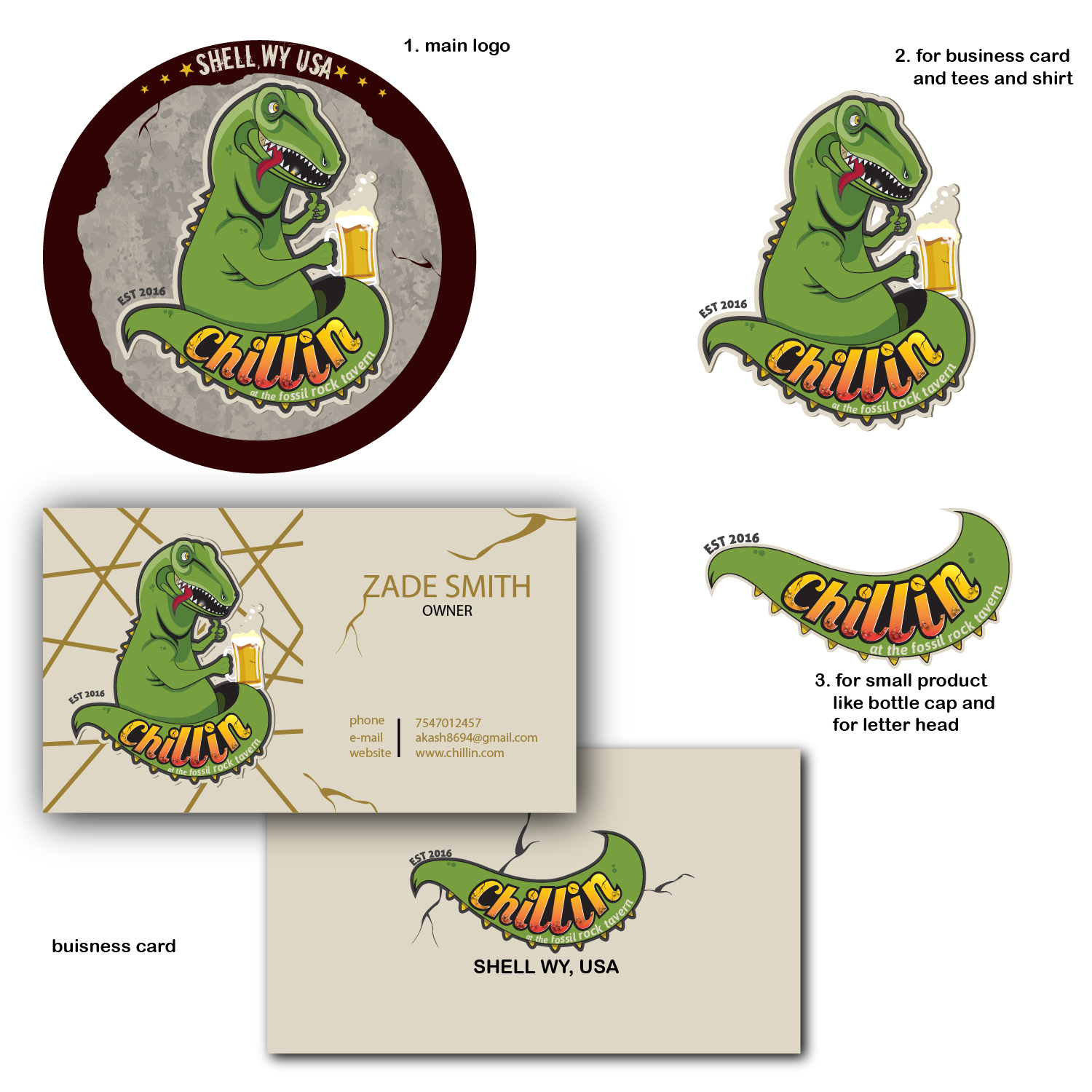 Diseño de Logo por anshuman1995 para THE FOSSIL ROCK TAVERN, LLC | Diseño #10563647