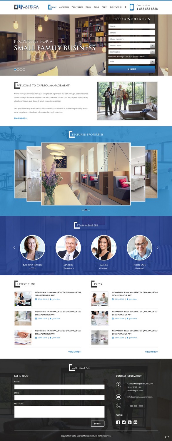 Web Design by pb for this project | Design #9511729