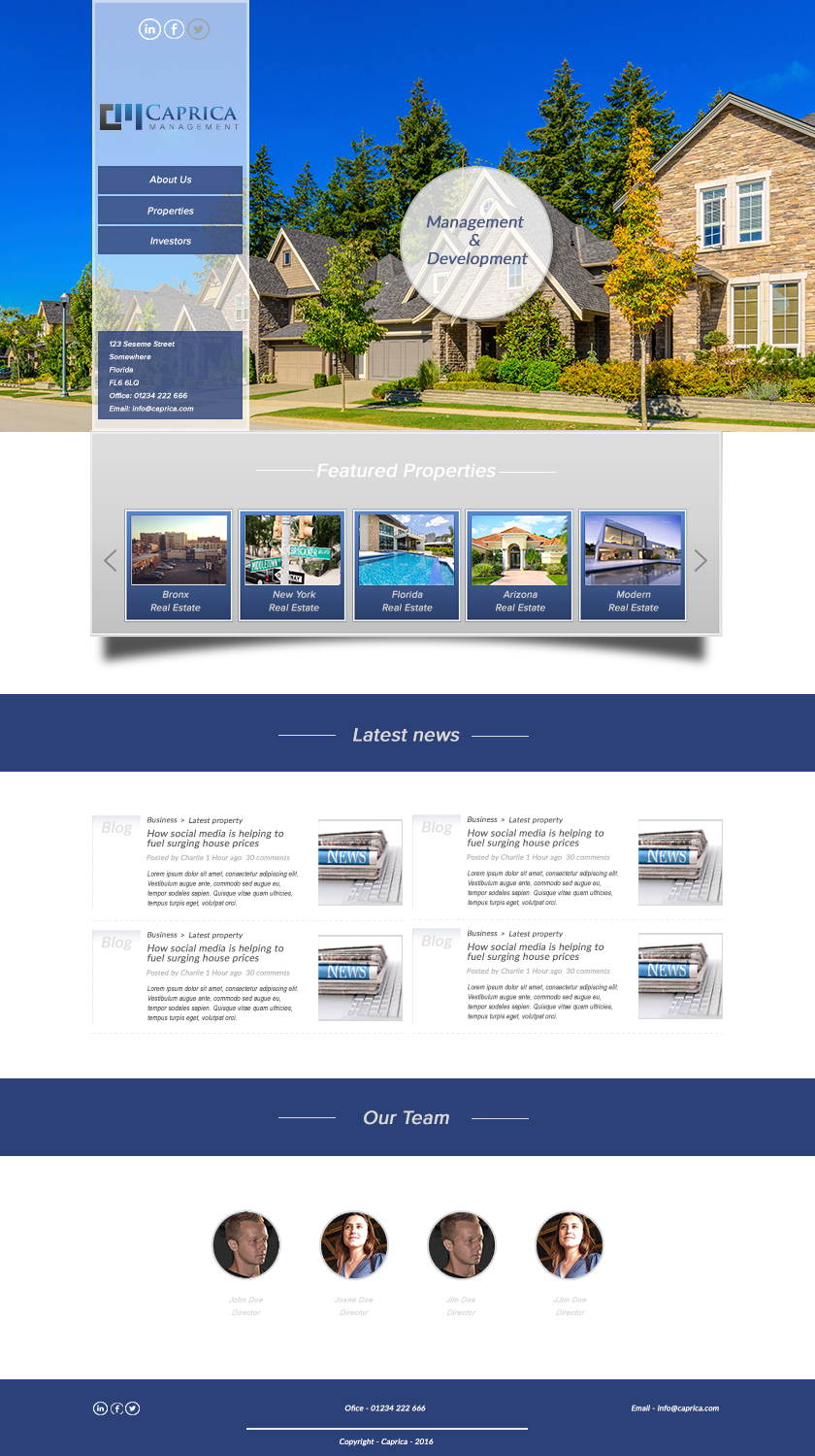 Web Design par mattlaws pour ce projet | Design #9703535