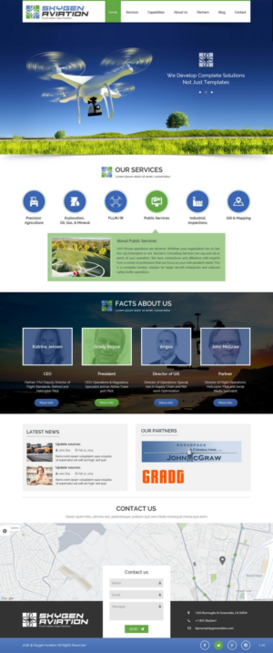 Diseño Web por pb para SkyGen Aviation | Diseño: #9511861