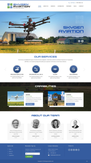 Diseño Web por pb para SkyGen Aviation | Diseño: #9511862
