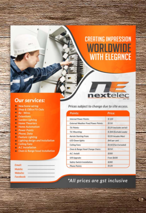 Flyer Design by debdesign for this project | Design: #9527478