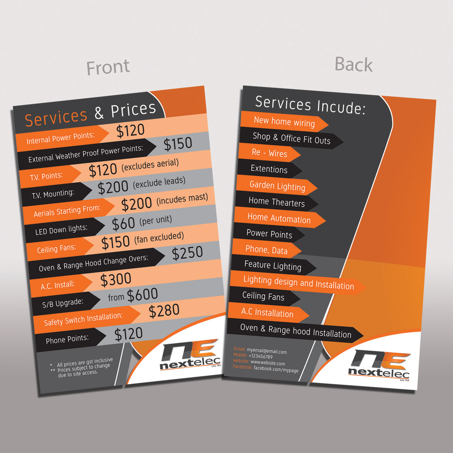 Flyer Design by Awash for this project | Design #9712024